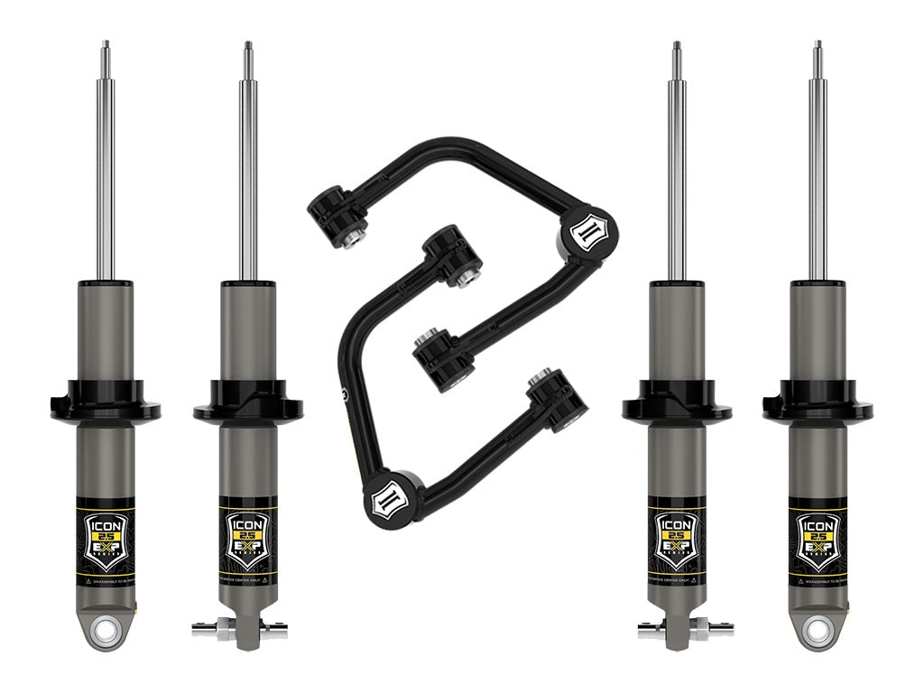 Icon 1.375-3" Suspension System Stage 2 Tubular Kit for 2021-2024 Ford Bronco