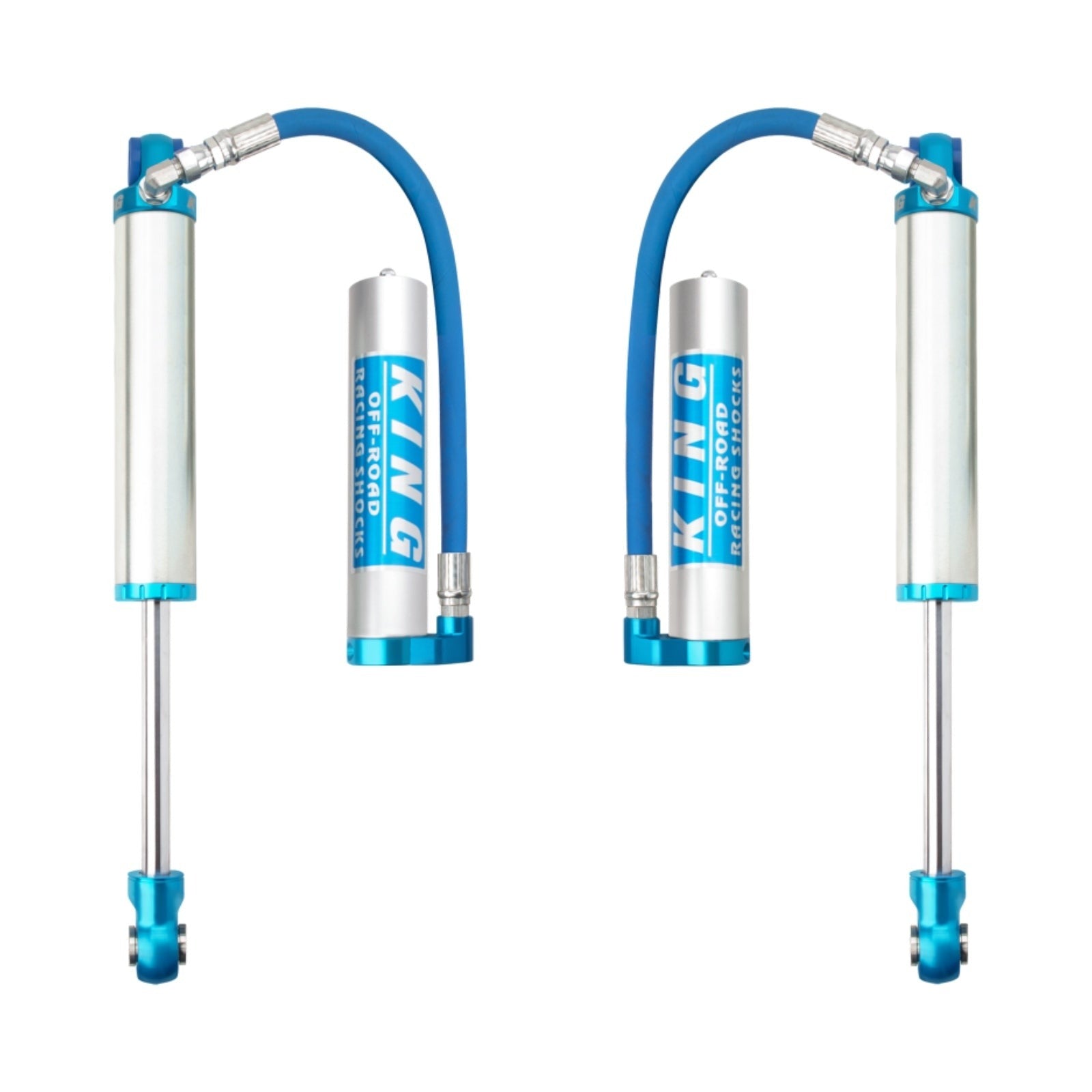 King Shocks 2.5 Performance w/ Remote Reservoir Shocks Rear Pair for 2008-2022 Toyota Sequoia 4WD