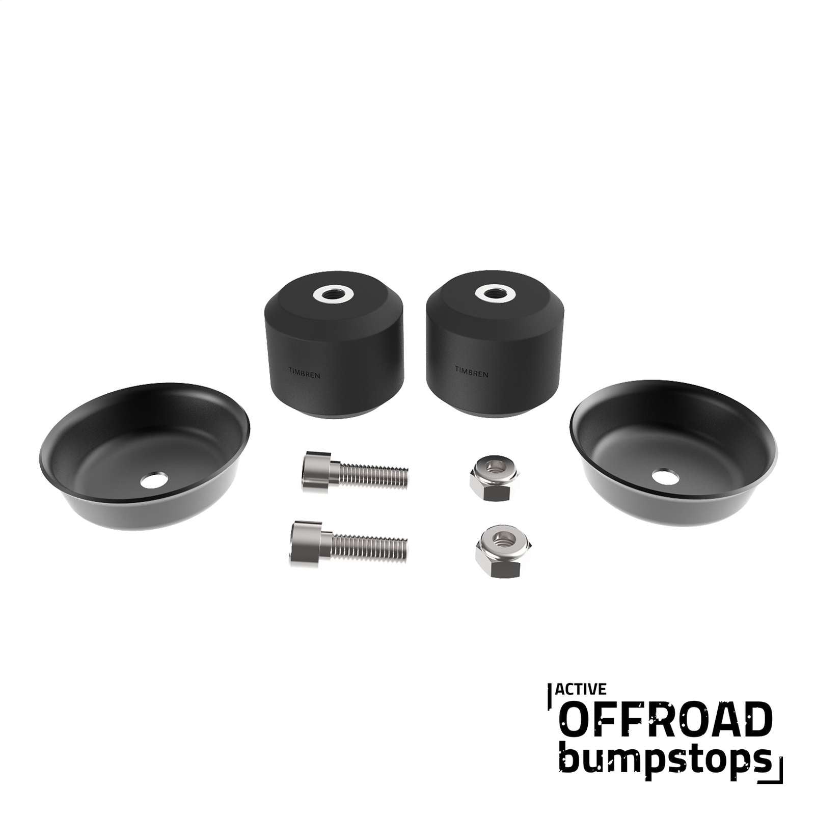 Timbren Active Off Road Front Bump Stop Pair for 2007-2014 Toyota FJ Cruiser 4WD
