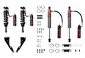 Fox 2.5 Factory Race Series Internal Bypass w/ DSC Coilovers + Rear Shocks Set for 2003-2024 Toyota 4Runner 4WD RWD w/2-3" lift