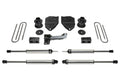 Fabtech 4" Budget System w/Dirt Logic Shocks Kit for 2017-2024 Ford F250 Super Duty 4WD w/4" lift