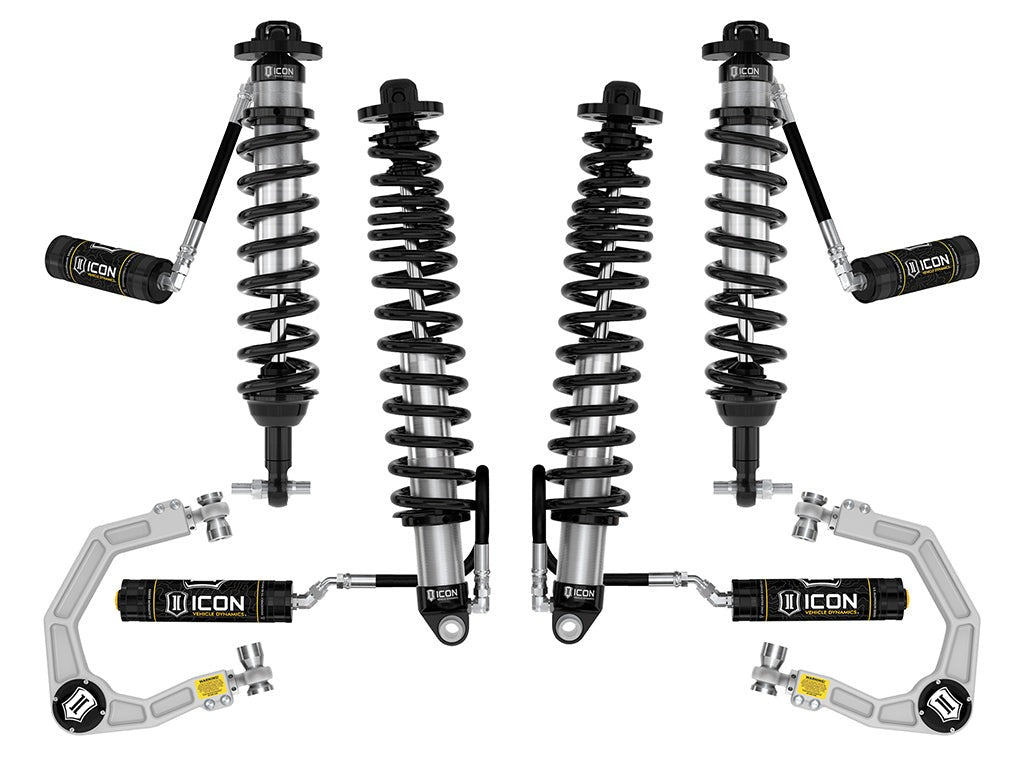 Icon 3-4" Lift Stage 4 Suspension System Billet Kit for 2021-2023 Ford Bronco