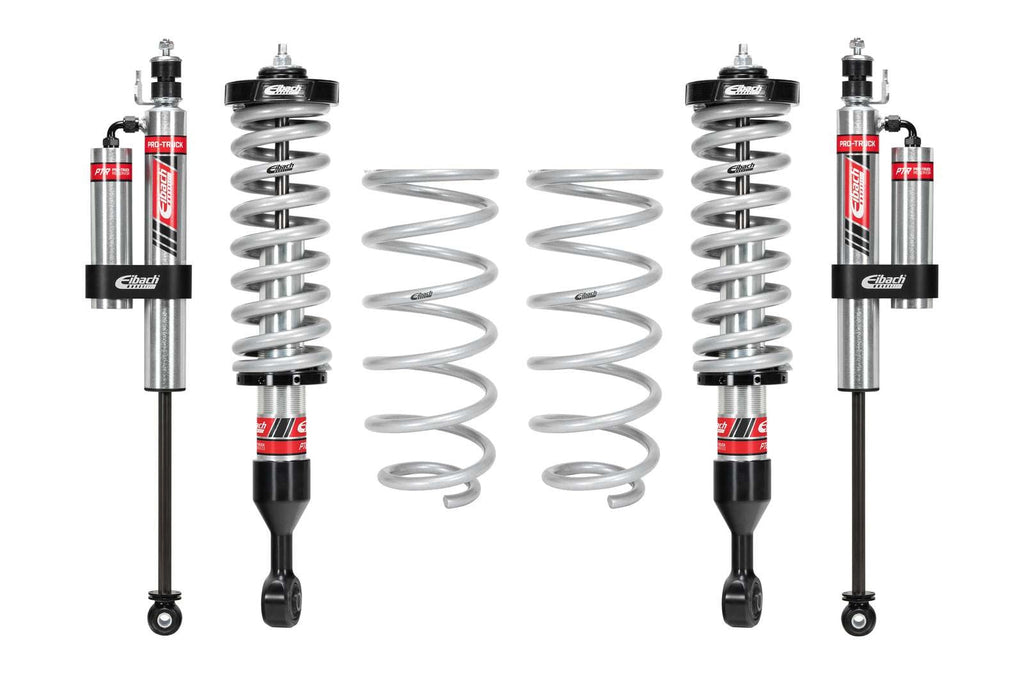 Eibach Pro-Truck Stage 2R Coilovers, Reservoir Shocks, & Rear Springs Set for 2010-2024 Toyota 4Runner 4WD RWD w/2-4" lift