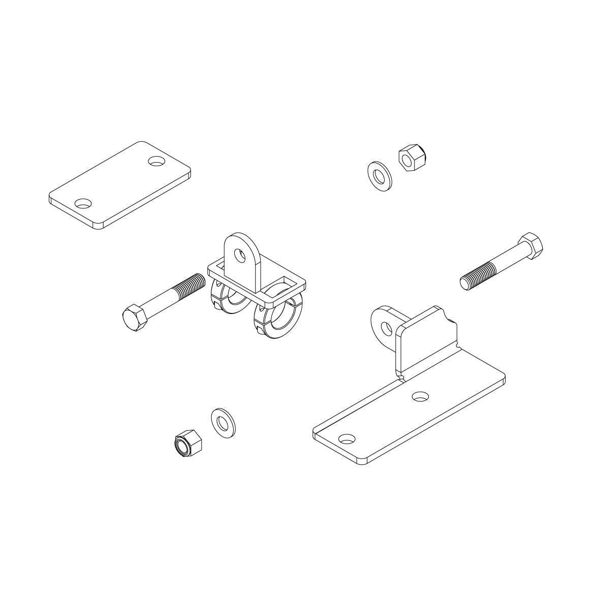 Roadmaster ECB5 Exact Center Bracket