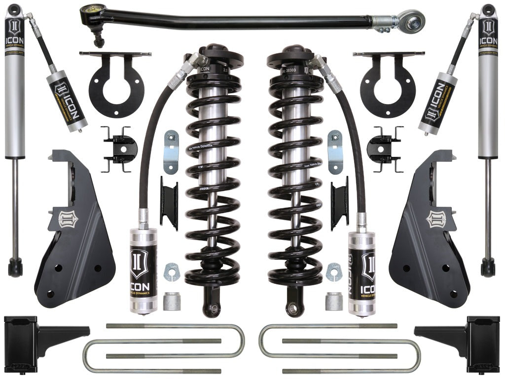 Icon 4.5-5" Coilover Conversion System Stage 1 Kit for 2020-2022 Ford F250 Super Duty 4WD