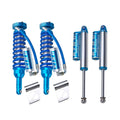 King Shocks 2.5 Performance Coilovers w/ Remote Reservoir + Rear Reservoir Shocks Set for 2007-2018 GMC Sierra 1500 4WD w/6" lift
