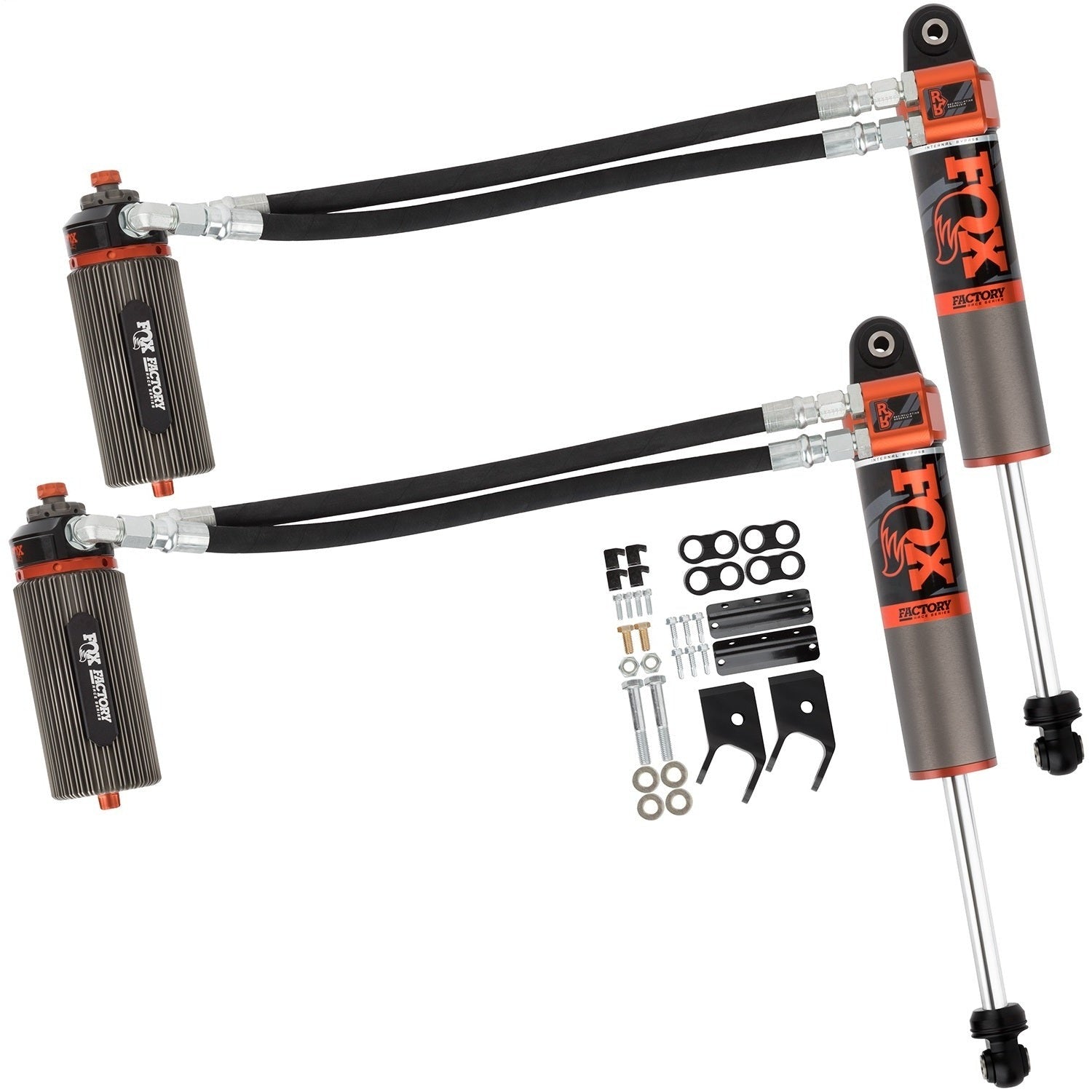 FOX 883-26-057 Front Factory Race Series 3.0 Internal Bypass Reservoir Shock (Pair)-Adjustable