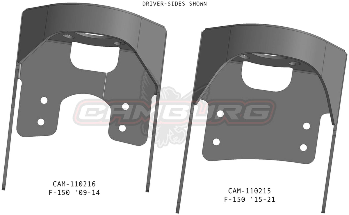 Camburg Raptor Conversion Coil Bucket Kit 2015-2026 Ford F-150 4WD