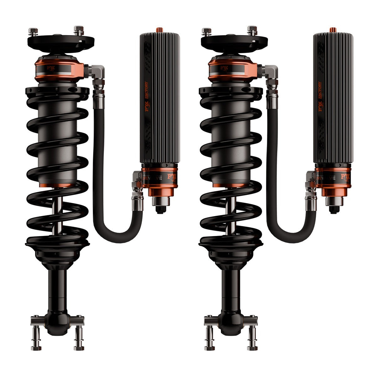 FOX 883-06-262 Front and Rear Factory Race Coil-Over Reservoir Shock Pair - Adjustable