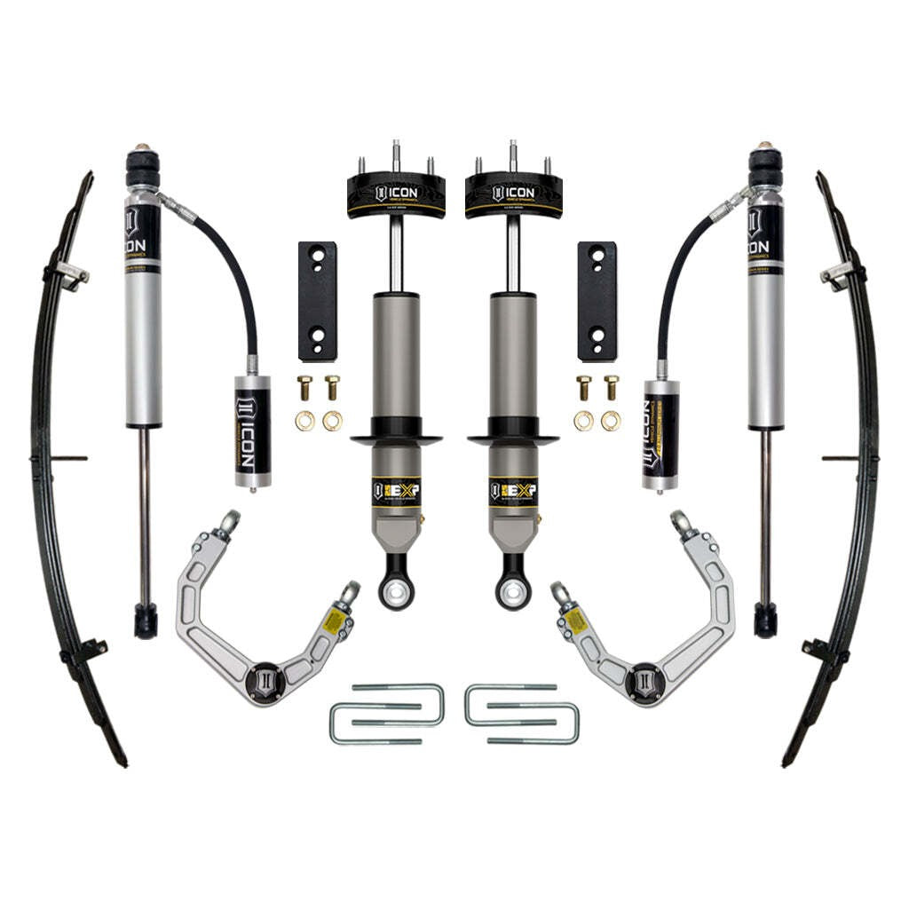 ICON K53222 Stage 3 EXP Suspension System Billet Toyota Tacoma 0-2" Lift