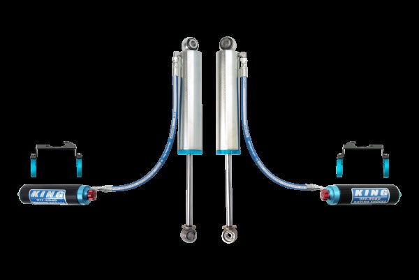 King Shocks 3.0 Performance w/ Adjustable Remote Reservoir Shocks Rear Pair for 1997-2023 Nissan Patrol 4WD
