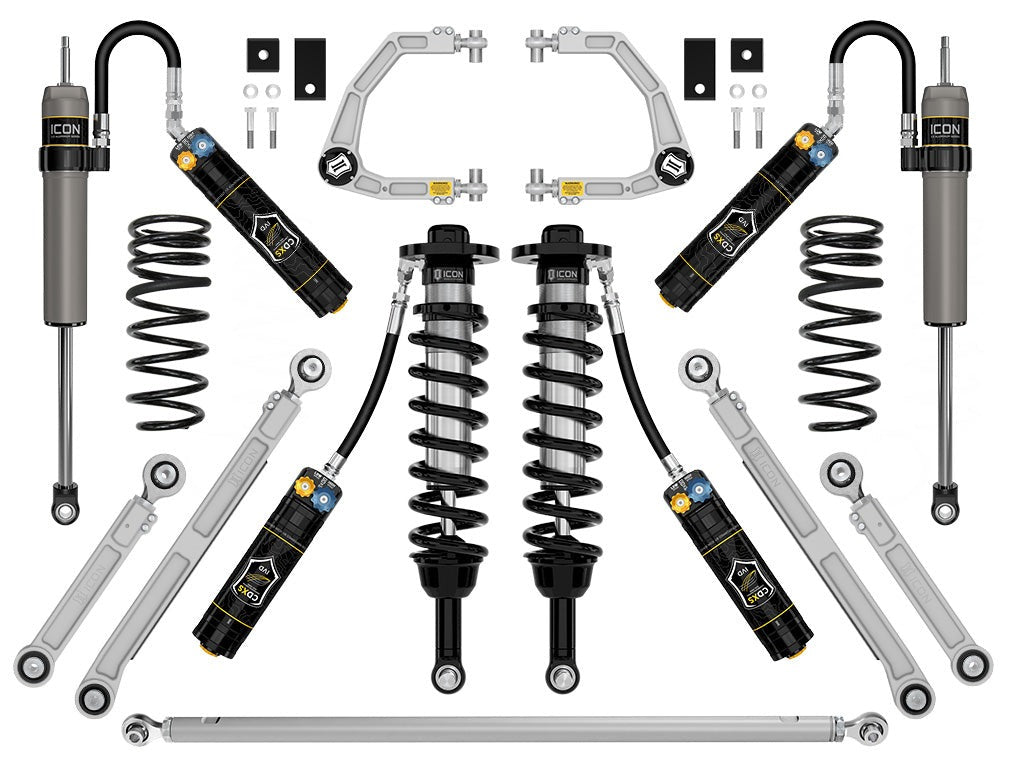 Icon 1.25-3.5" Stage 11 Suspension System w/Billet CDXS Kit for 2022-2023 Toyota Tundra 4WD Full Hybrid EV Gas