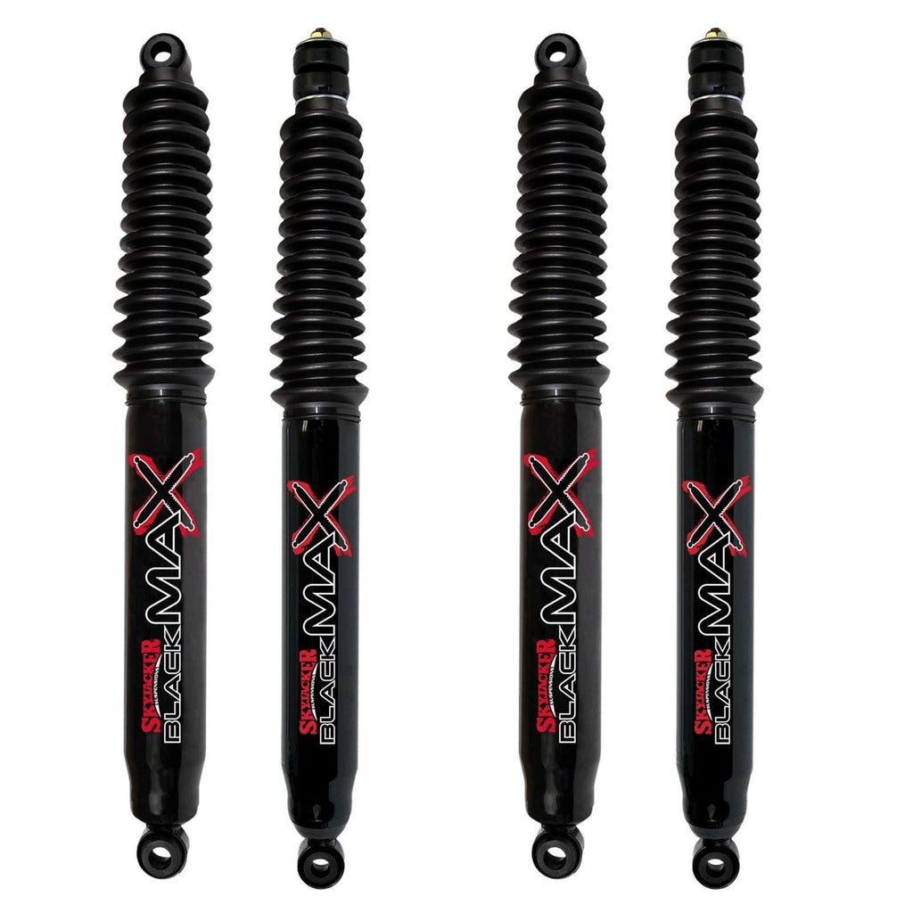 Skyjacker Black MAX Hydro Shocks Set for 2003-2013 Dodge Ram 2500 4WD