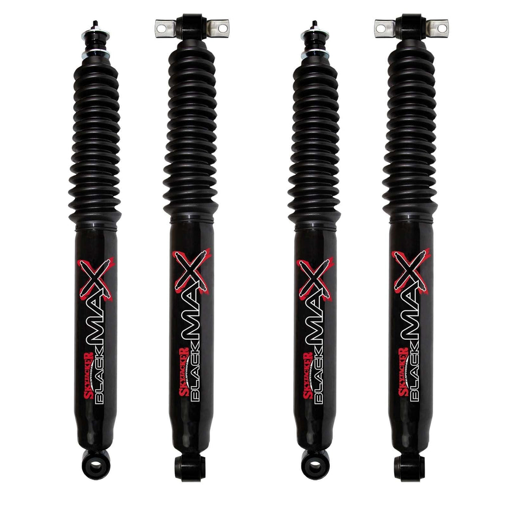 Skyjacker Black MAX Hydro Shocks Set for 2007-2018 Jeep Wrangler JK 4WD