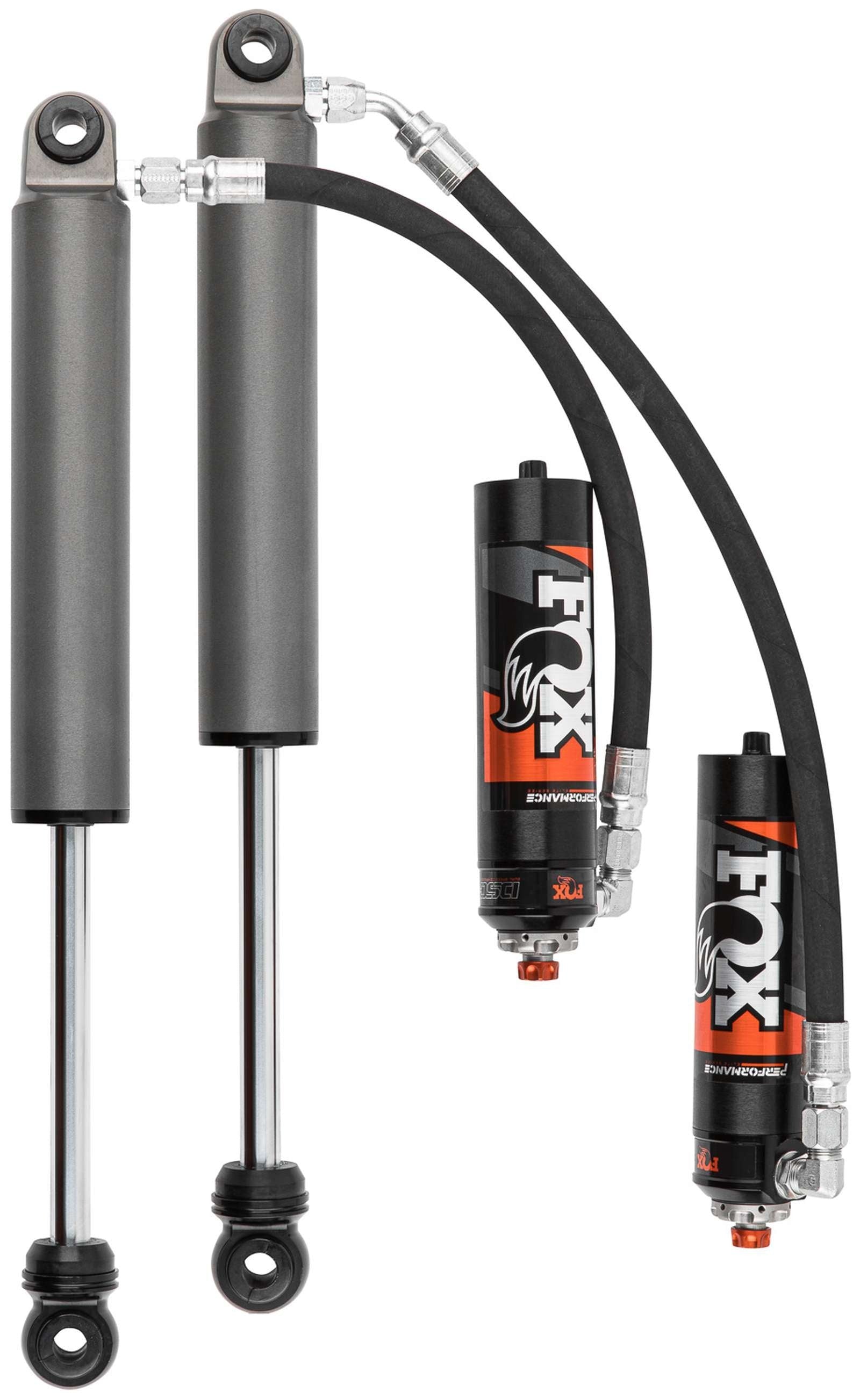 Fox 2.5 Performance Elite Adjustable w/ Reservoir Shocks Rear Pair for 2019-2024 Chevrolet Silverado 1500 Trail Boss