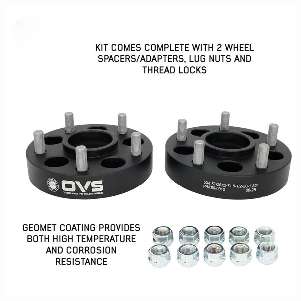 Wheel Spacer/Adapters Fits 2001-2023 Toyota Tacoma - Sold in Pairs
