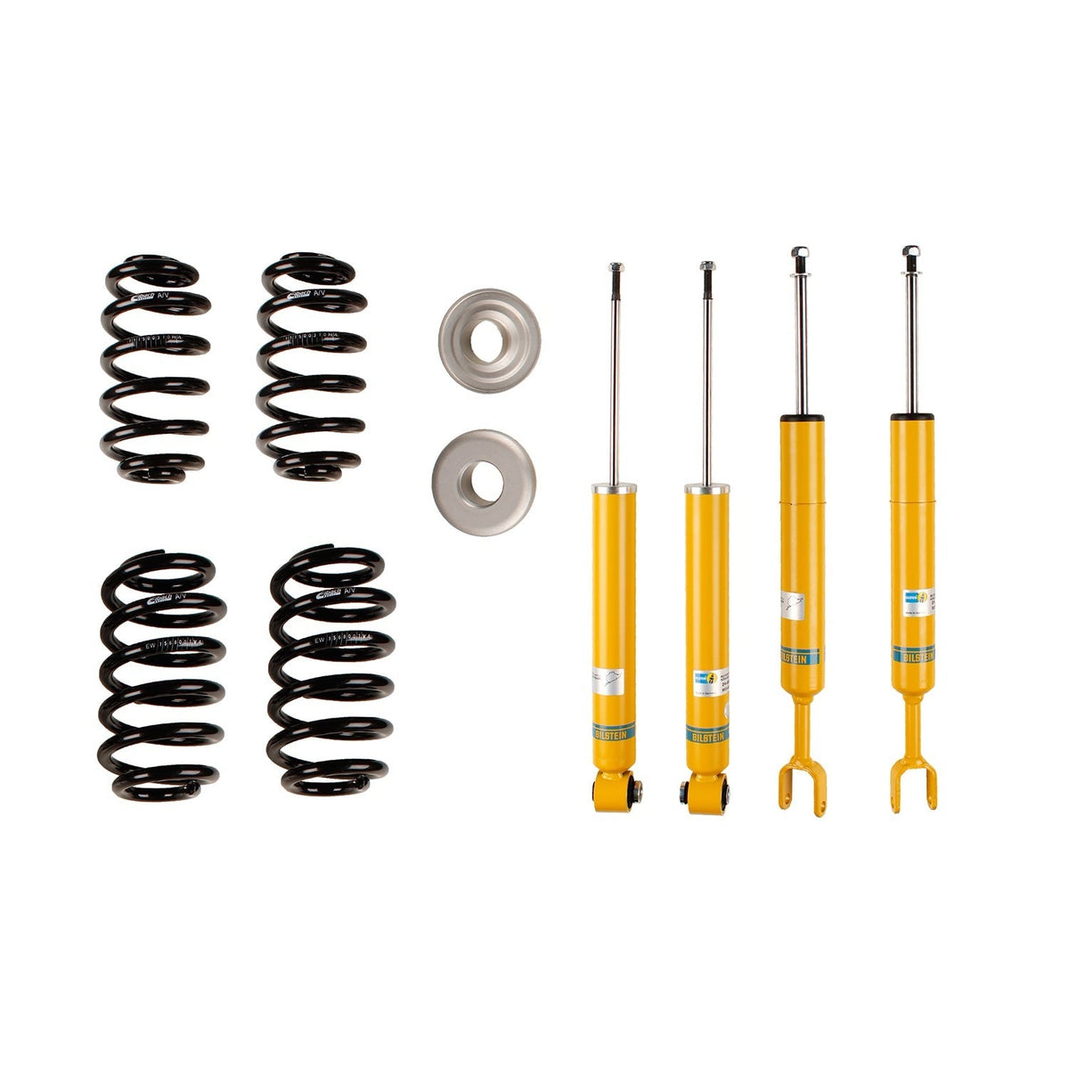 Bilstein 46-183071 Front and Rear B12 (Pro-Kit) Suspension Kit Audi A4 Quattro