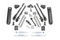 Fabtech 6" 4 Link System w/Performance Shocks Kit for 1999-2004 Ford F250 Super Duty 4WD w/6" lift w/Overload