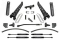 Fabtech 8" Radius Arm System w/Stealth Shocks Kit for 2017-2024 Ford F350 Super Duty 4WD w/8.0" lift