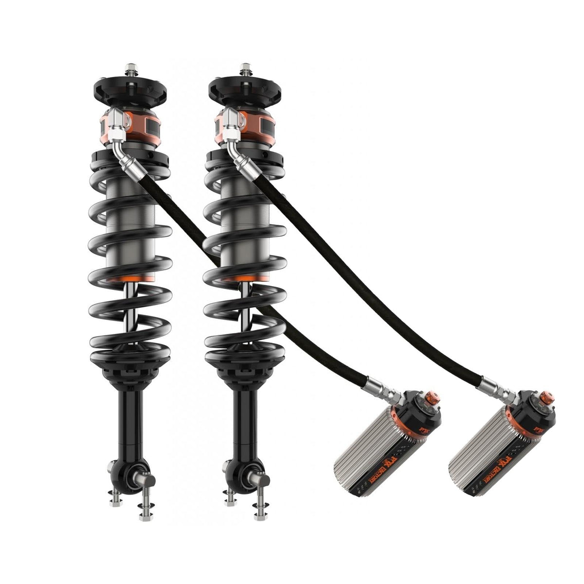 Fox 3.0 Factory Race Series Adjustable Coilovers w/ Remote Reservoir Front Pair for 2021-2024 Ford Bronco 4WD RWD w/3-4.5" lift