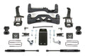 Fabtech 6" Basic System w/Front Stock Coilover Spacers & Rear Stealth Shocks Kit for 2009-2014 Ford F150 4WD w/6" lift