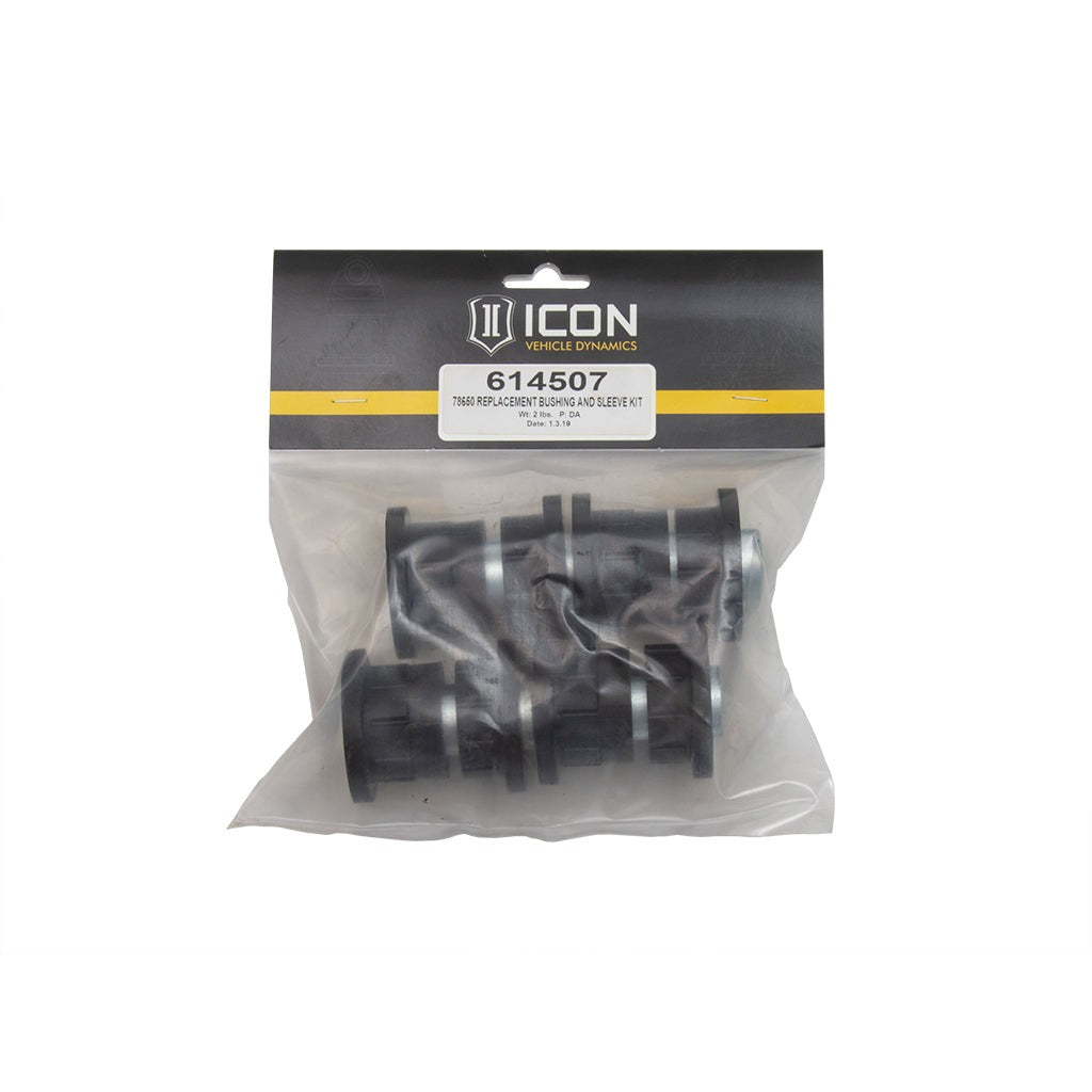 ICON 614507 Chevrolet Colorado/GMC Canyon UCA Replacement Bushing & Sleeve Kit for ICON 78650/78650DJ