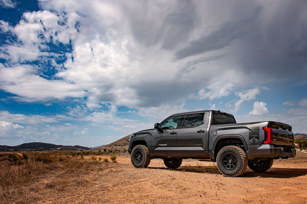 Icon 2-3.5" Stage 9 Suspension System w/Tubular CDXS Kit for 2022-2024 Toyota Tundra 4WD Full Hybrid EV Gas