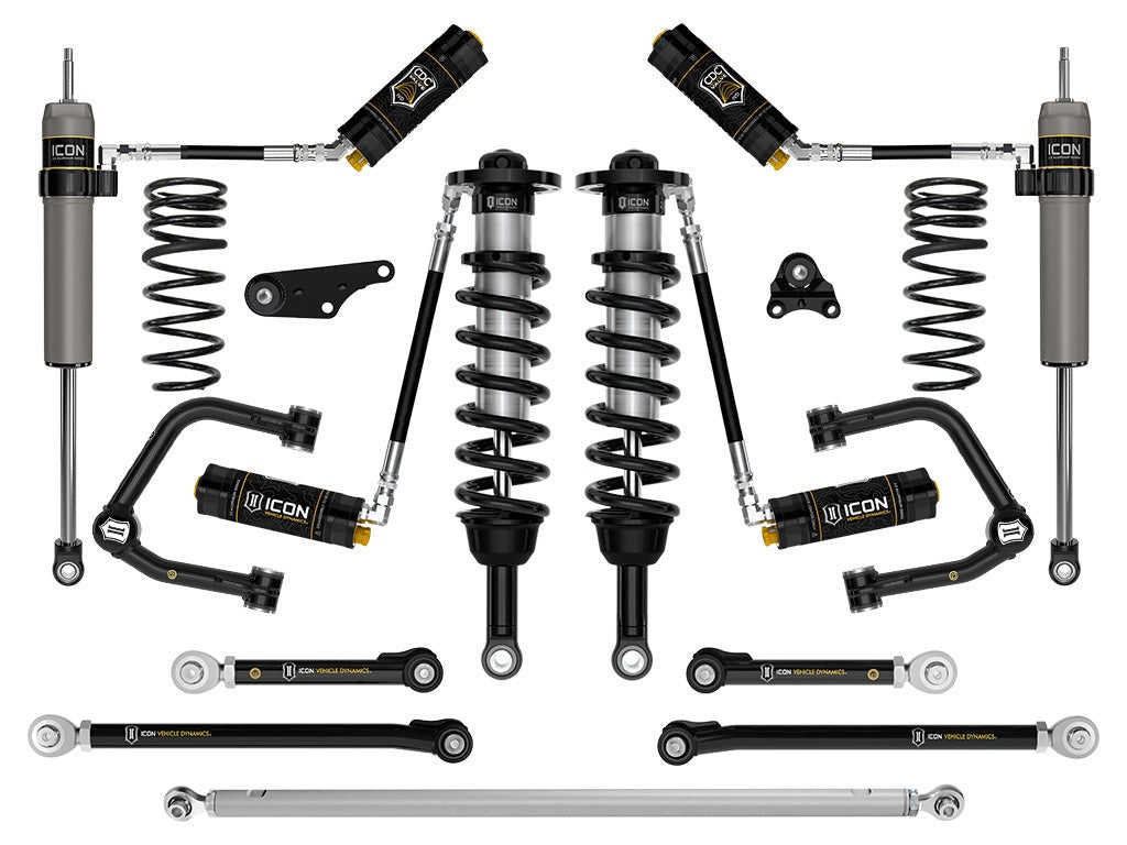 Icon 1.25-3" Lift Stage 10 Suspension System Tubular Kit for 2025 Toyota 4Runner 4WD