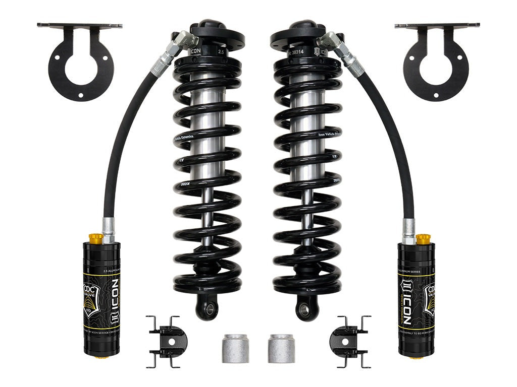 Icon 2.5-3" 2.5 VS RR CDCV Bolt in Coilover Conversion Kit for 2023-2025 Ford F250 Super Duty Diesel