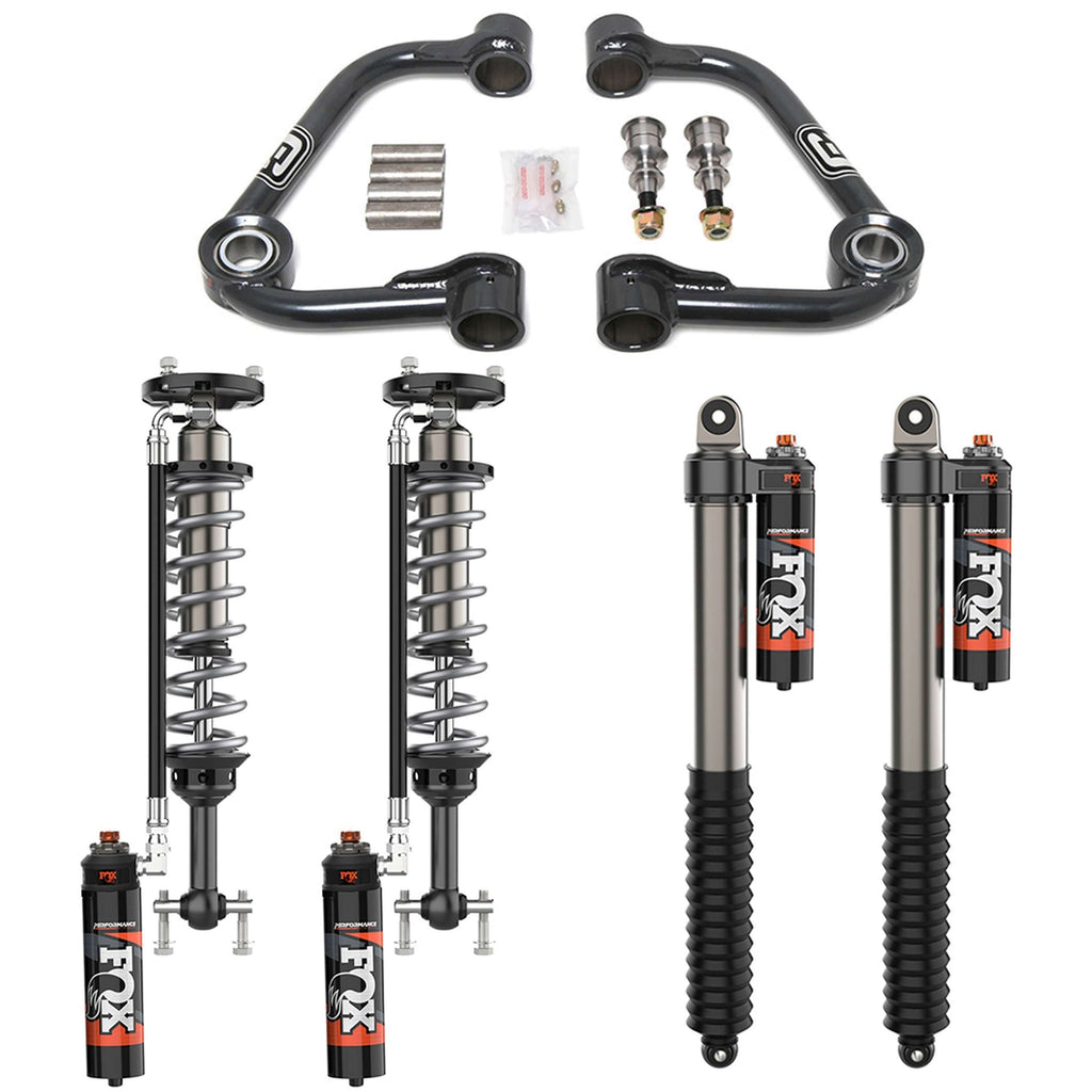 Camburg Ford F-150 2WD 21-24 FOX 2.5 Performance Kit - Tubular Uniball Series