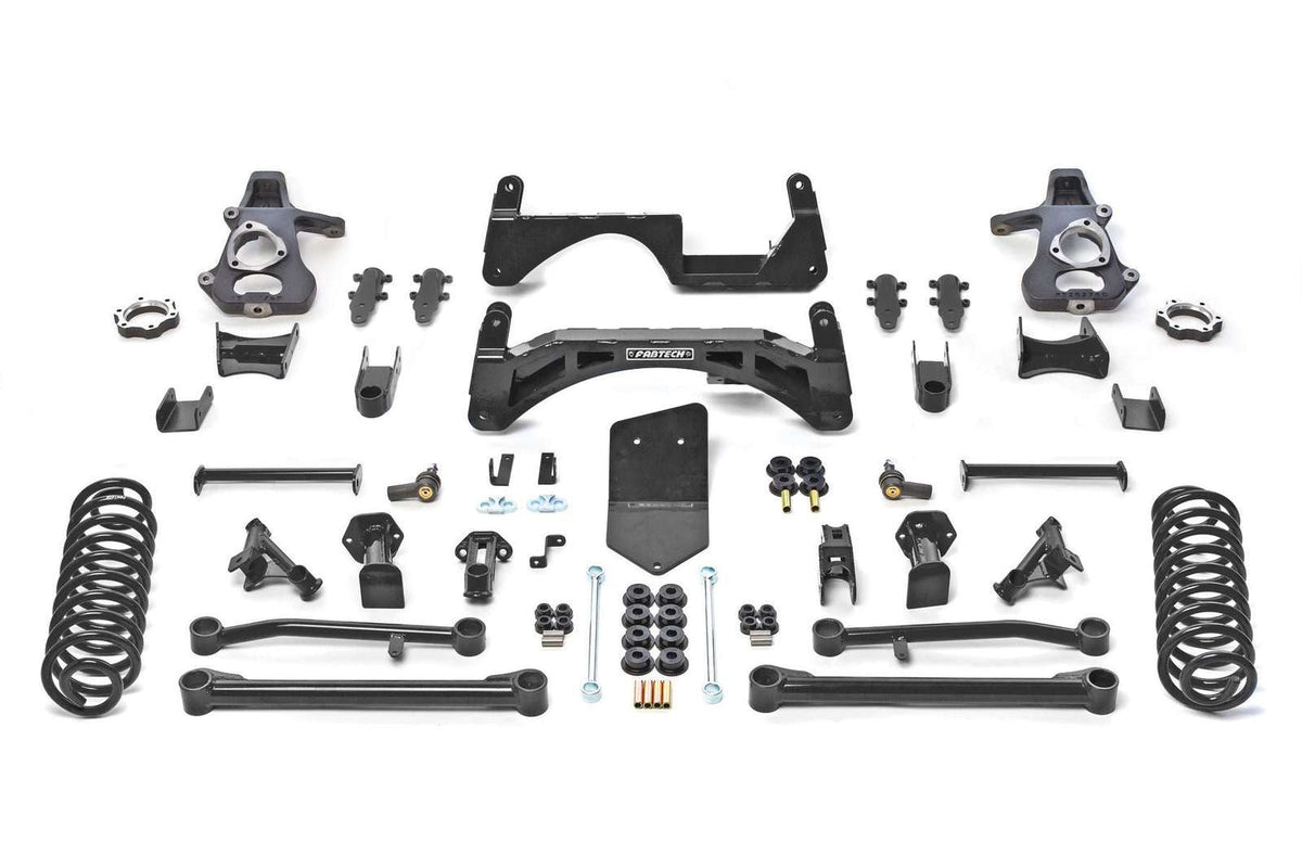 Fabtech 6" Basic System Kit for 2015 GMC Yukon XL 4WD RWD w/6" lift