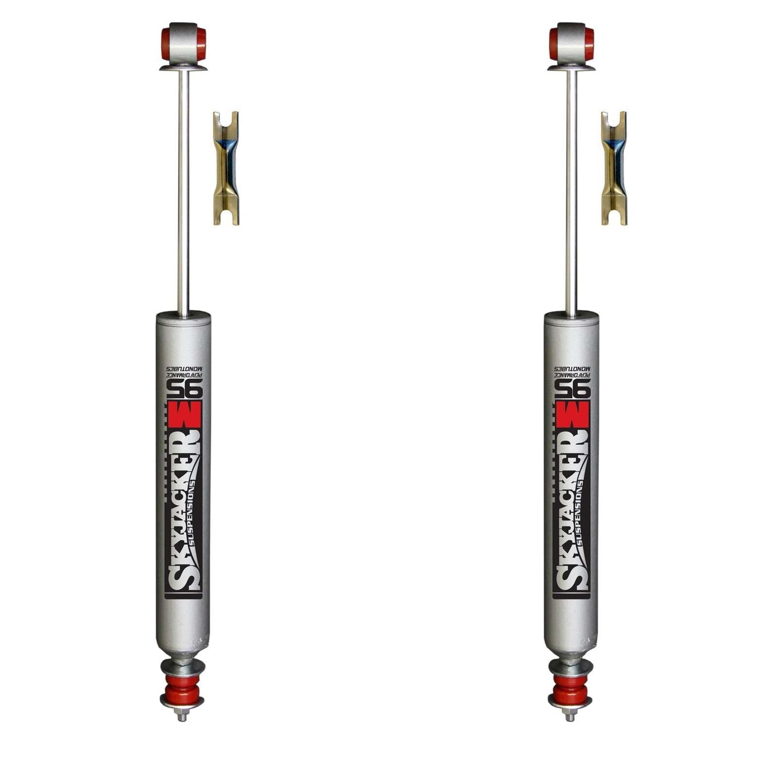 Skyjacker M95 Monotube Gas Shocks Front Pair for 2003-2011 Ram 2500 RWD w/1-2.5" lift MegaCab