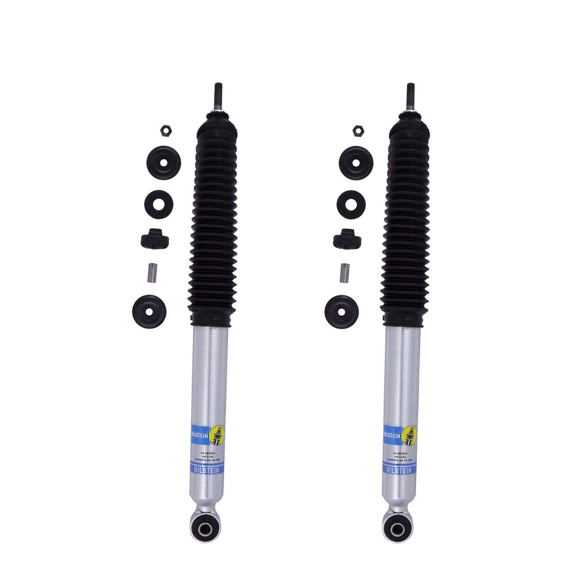 Bilstein 5100 Monotube Shocks Front Pair for 2017-2025 Ford F250 Super Duty 4WD