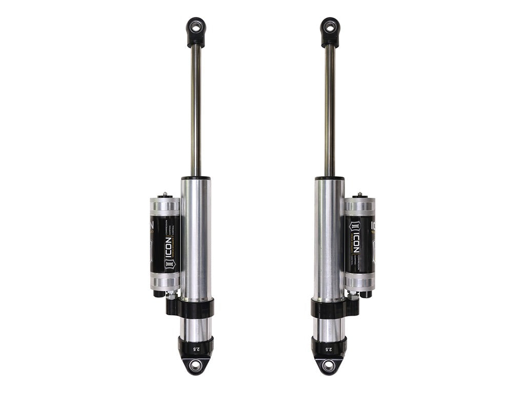 Icon 2.5 Piggyback Reservoir CDCV Shocks Pair for 2019 GMC Sierra 1500
