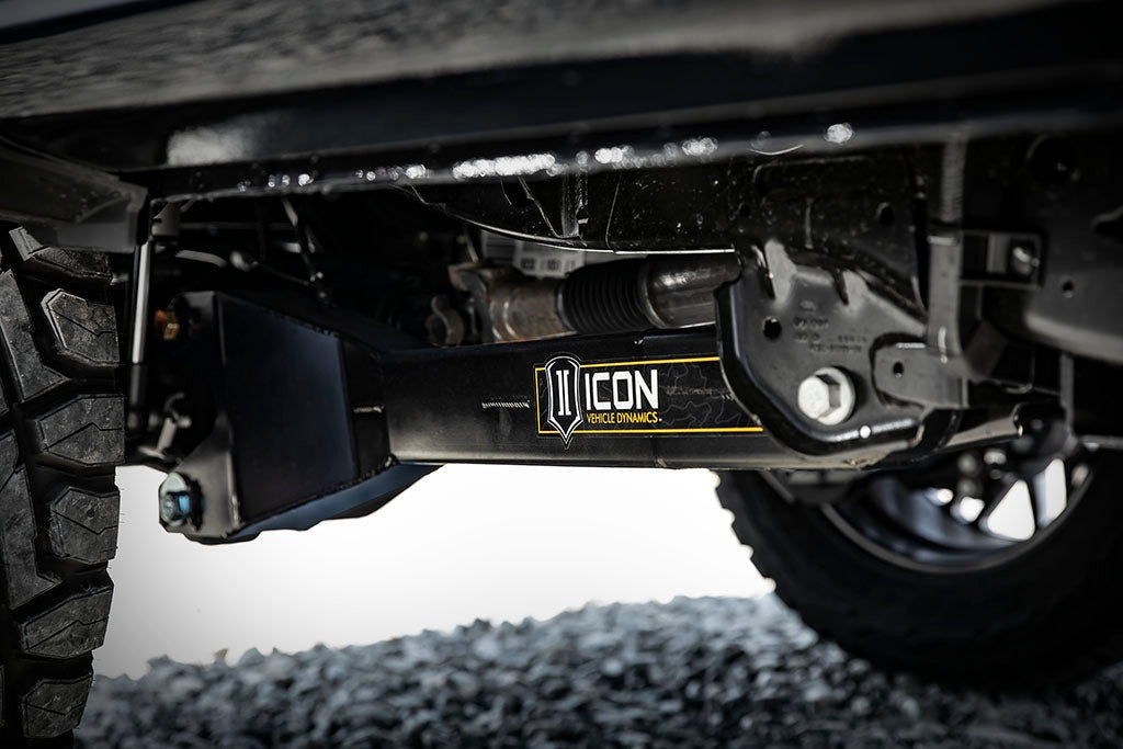 Icon 2.5-3" Stage 4 Coilover Conv System w/Radius Arms + Expansion Pack Kit for 2023-2025 Ford F250 Super Duty Diesel