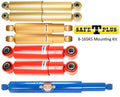 KONI Special D/FSD 6 RV Shock & Safe T Plus Stabilizer Kit Bluebird LX/LXi 2 1/4" Tie Rod 95-00 with non-steerable tag axle