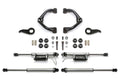 Fabtech 3.5" Uniball UCA Lift Kit w/Dirt Logic 2.25 Shocks w/Reservoir for 2020-2024 Chevrolet Silverado 3500 HD 4WD w/3.5" lift