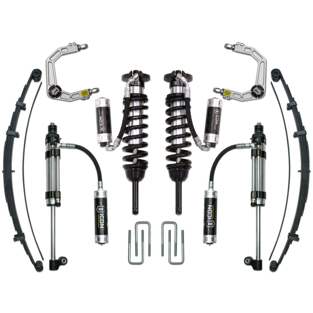 ICON K53010 Stage 10 Suspension System Billet UCA Toyota Tacoma 0-3.5" / 16-Up 0-2.75"
