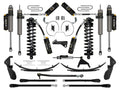 Icon 4-5.5" Stage 7 Coilover Conversion System w/Expansion Packs Kit for 2023-2025 Ford F250 Super Duty Diesel