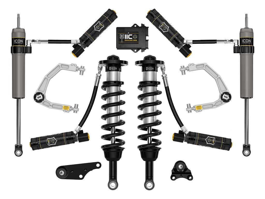 Icon 1.25-3" Stage 6 Suspension System Billet Kit for 2024-2025 Toyota Tacoma 4WD