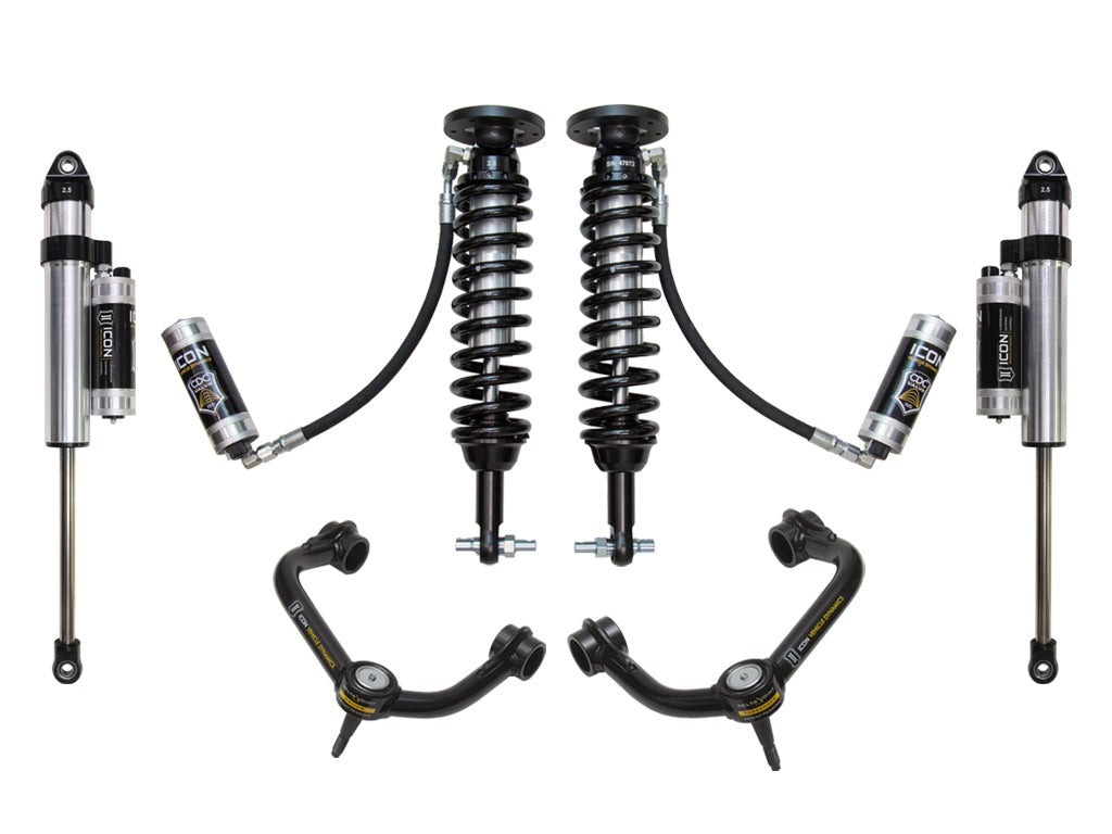 Icon 1.75-2.63" Suspension System Stage 5 Tubular Kit for 2009-2014 Ford F150