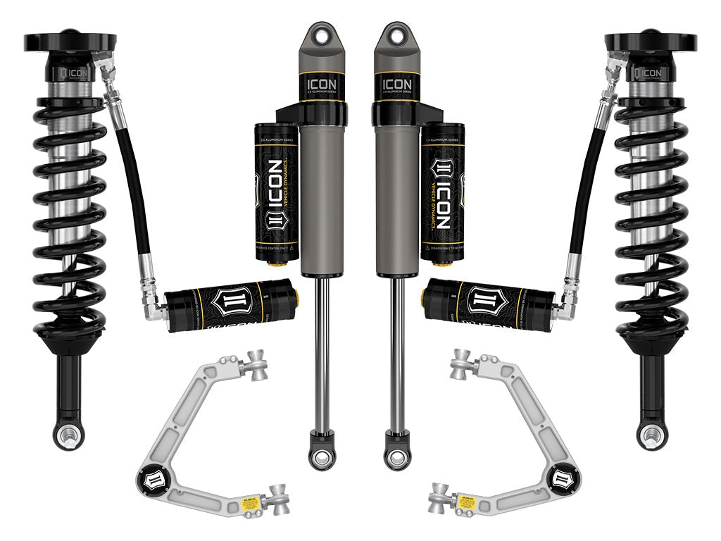 Icon 1.75-2.5" Stage 4 Suspension System w/Billet UCA Kit for 2023-2024 GMC Canyon Trail Boss