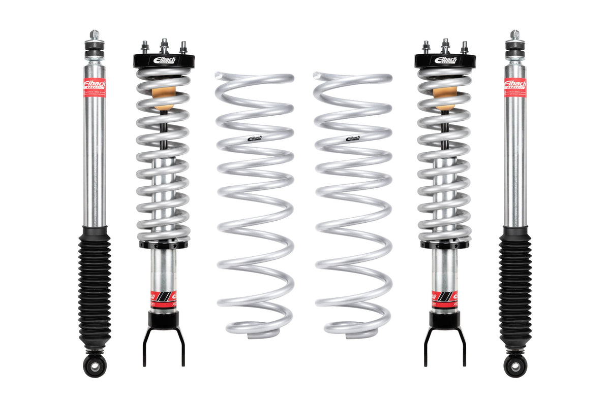 Eibach Pro-Truck Stage 2 Coilovers, Shock, & Rear Springs Set for 2019-2024 Ram 1500 Crew Cab V8 4WD w/0-3.2" lift