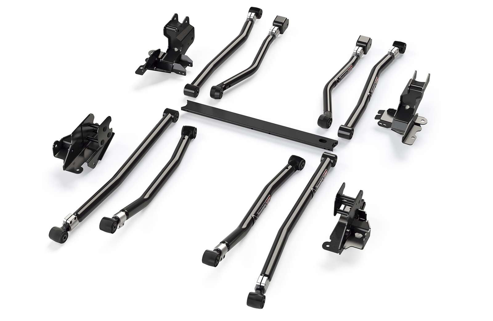 Teraflex Alpine IR Adjustable 8-Arm Long Control Arm and Bracket Kit for 2018-2024 Jeep Wrangler JL 4WD w/3-6" lift