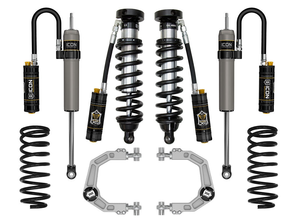 Icon 0-3" Stage 5 Suspension System w/Billet UCA Kit for 1996-2002 Toyota 4Runner