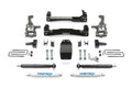 Fabtech 4" Basic System w/Rear Performance Shocks Kit w/4" lift 2015-2020 Ford F-150 4WD