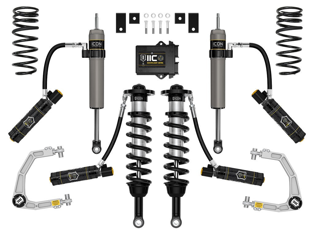 Icon 3-4.5" Stage 11 Suspension System w/Billet Kit for 2023-2025 Toyota Sequoia 4WD
