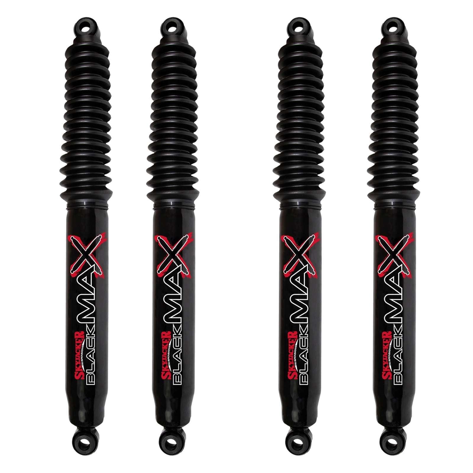 Skyjacker Black MAX Hydro Shocks Set for 1976-1981 Jeep CJ5 4WD
