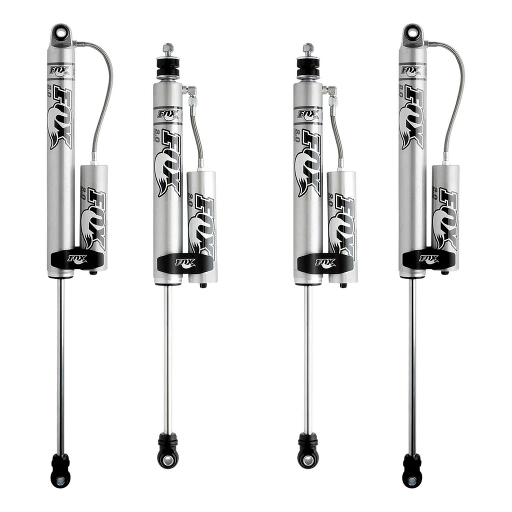 Fox 2.0 Performance Series Shocks w/ Reservoir Set for 2001-2006 Chevrolet Silverado 3500 4WD RWD w/4-6" lift