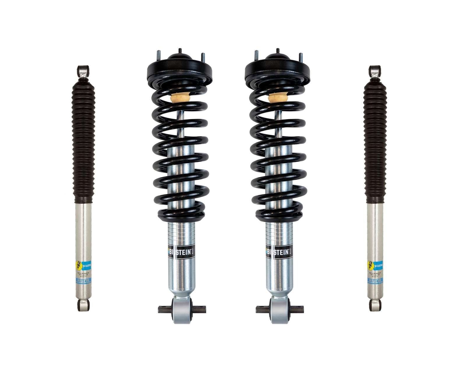 6112 Assembled & 5100/5160 Shocks Set for 2021-2026 Ford F150 4WD